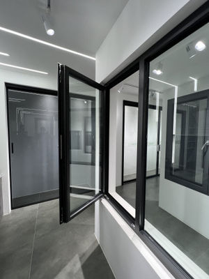Aluminium-Gehäusefenster mit 90/180-Grad-Öffnungen